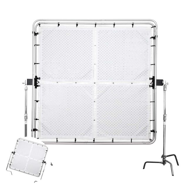 조명장비 유튜브조명 스튜디오 촬영장비 롤라이트 LED 조명 1200W RL66A Kit 180x180cm