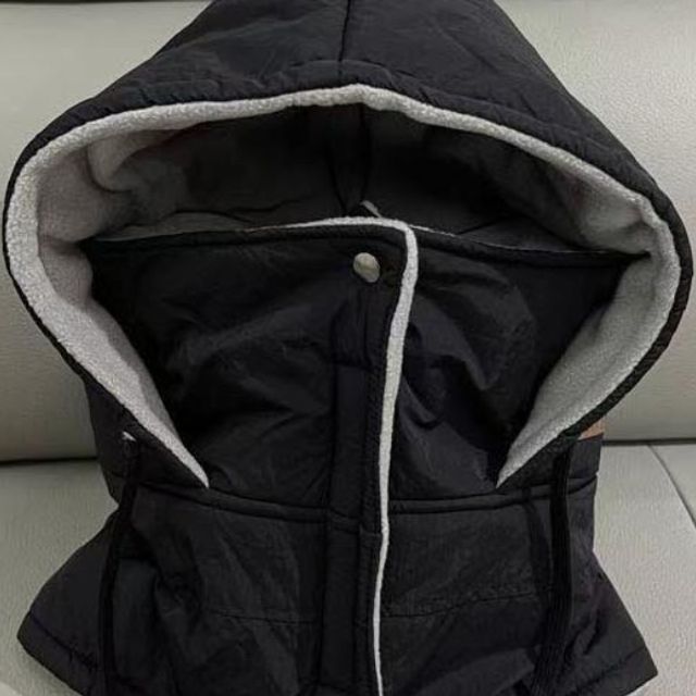 WL 올인원 모자 마스크 외투 위에 쓰기만 해도 보온력이 확 올라가는 패딩 후드 바라클라바