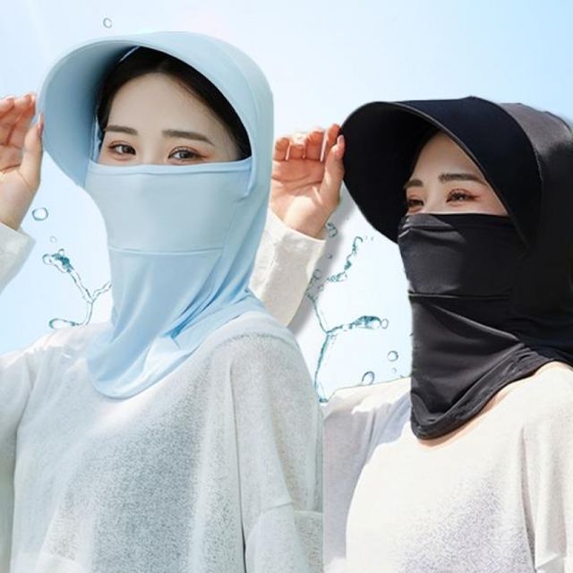 쿨스카프 넥쿨러 모자 마스크 아이스 얼굴 가리개 런닝 러닝