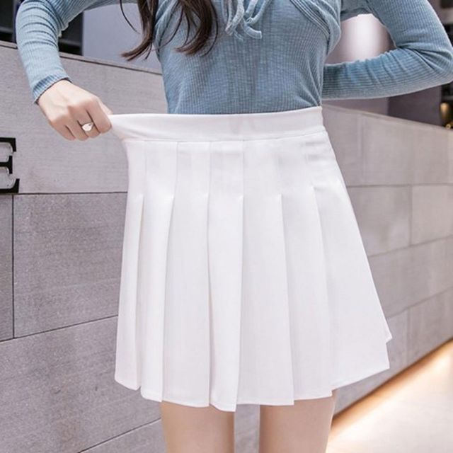 보정 롱스커트 여친룩 데이트 롱치마 루즈핏 주름 롱