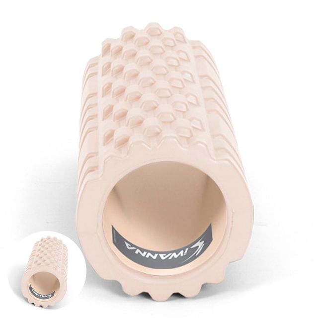 스트레칭기구 근육이완폼롤러 폼롤러 마사지바디롤러 33cm 아이보리 크림