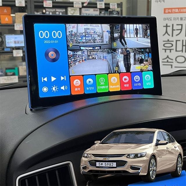 더뉴말리부 제임스P 10.1인치 4채널블랙박스
