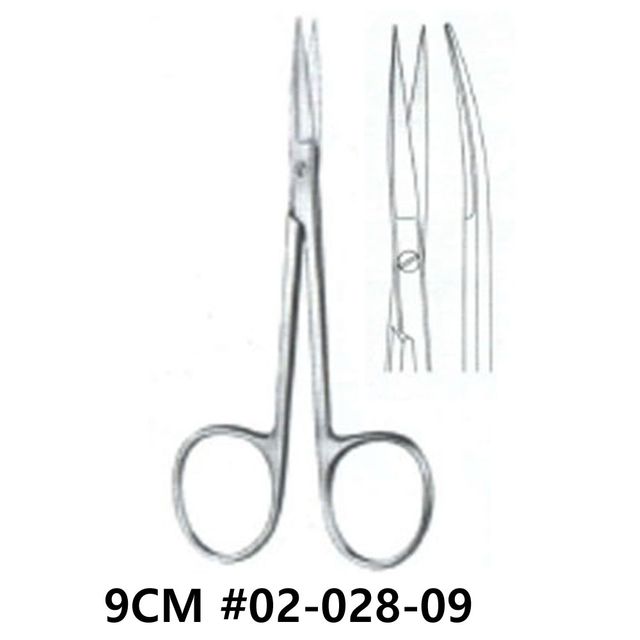 NS IRIS 아이리스가위 CVD 9CM 안과시저 소형 정밀