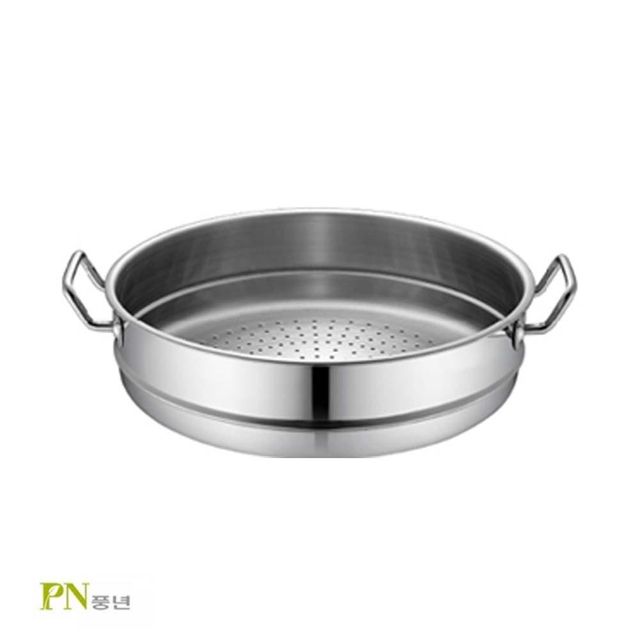 PN풍년 샤르텐 클래식 찜기 32cm 스텐냄비 양은냄비 라면냄비 미니냄비 큰냄비 사골냄비