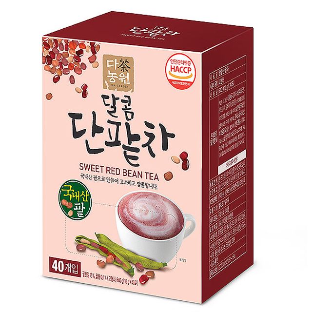 달콤 단팥차 40포 전통차 사무실 고급 차 TEA