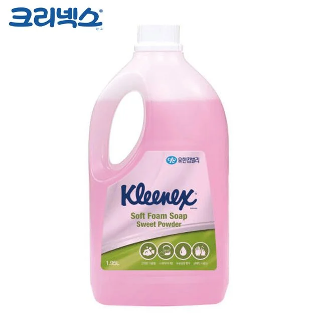 크리넥스 핸드워시 폼 솝 스윗파우더향 1.95L x 1개