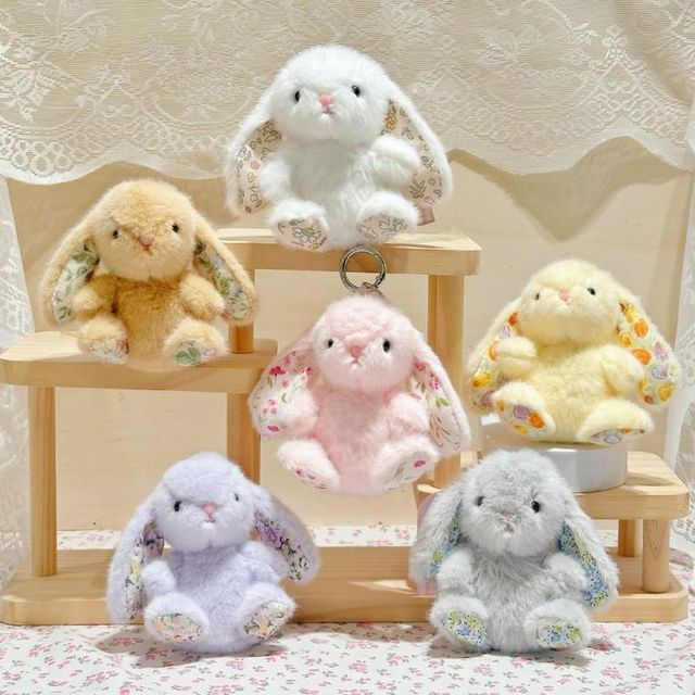 바니 래빗 귀여운 토끼 애착인형 가방고리 키홀더 5colors 열쇠 봉제 키홀더 토끼