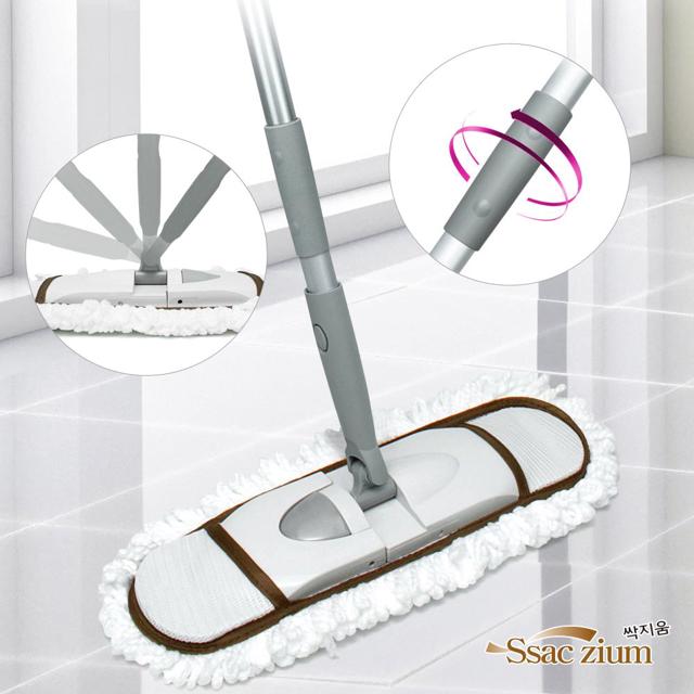 튼튼한 국산 마대걸레 물밀대 - 업소용 대걸레 청소기