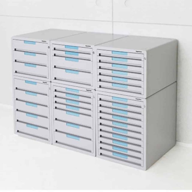 7단 키서류함 299x359x336 A4용지보관함 지류보관함 A