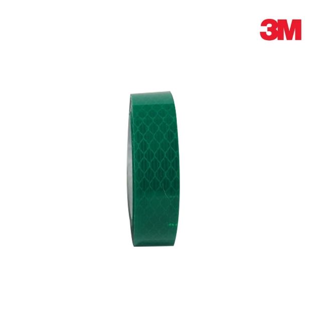 3M 프리즘형 고휘도 반사테이프 20mmx2.5M 녹색