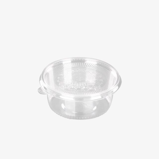 투명 원형 샐러드 포장용기 310ml 뚜껑포함 600개