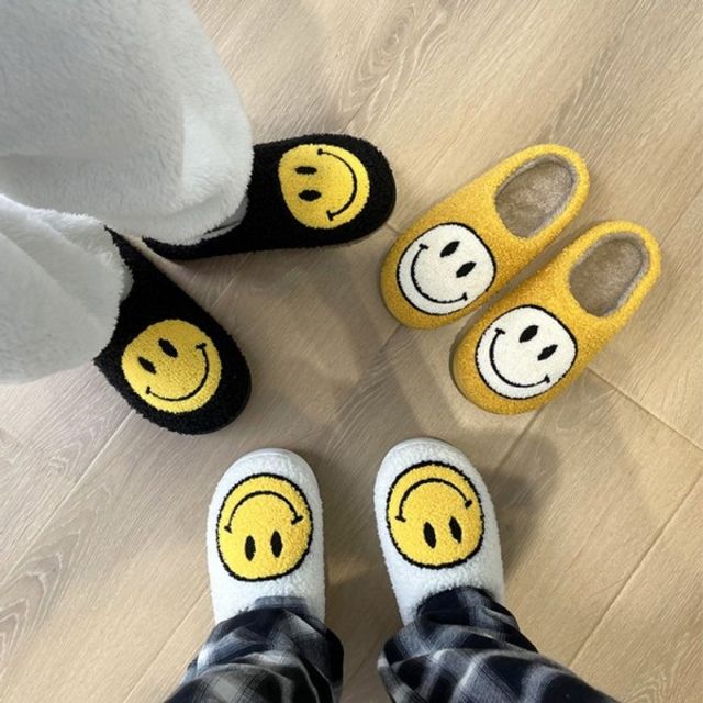 실내 스마일 실내슬리퍼 거실화 사무실 사무실슬리퍼