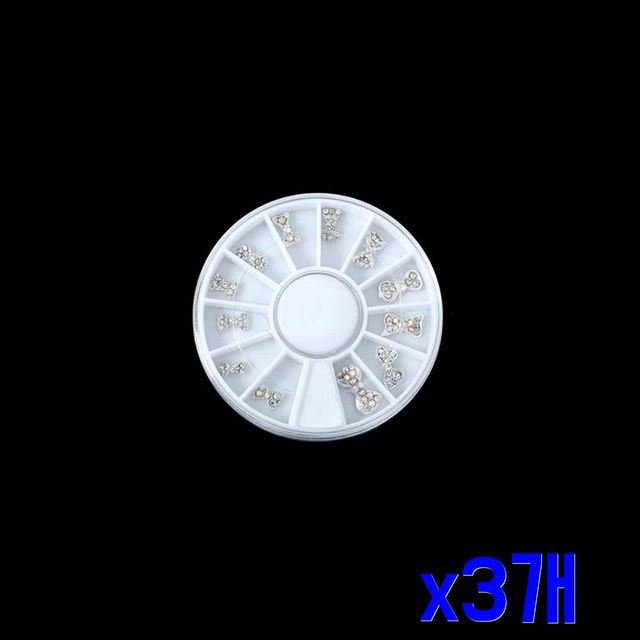 TBZ 화려한 네일 리본 파츠 12종세트 x3개