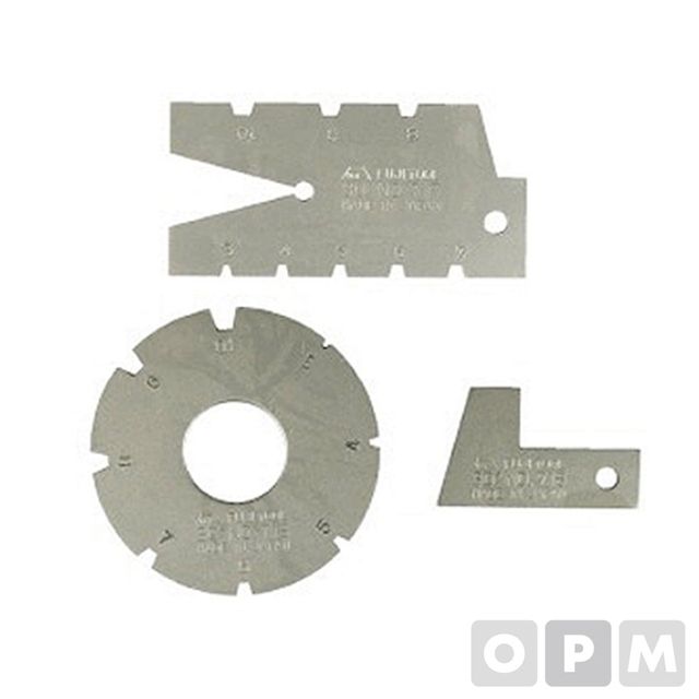 FUJITOOL 아크미게이지 원형 3~10mm 30 1EA
