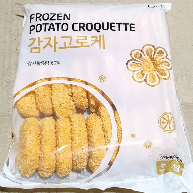 랜시푸드 감자고로케(30g x30개) 혼합감자 감자튀김