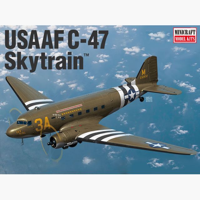 완성품 144sc 미육군항공대 C-47 스카이트레인