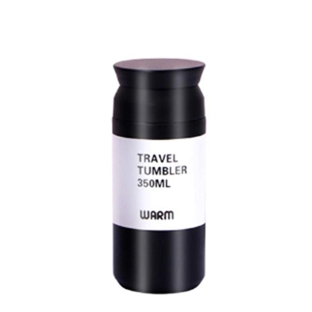 보온보냉 텀블러 4트라벨 350ml 블루 스텐 물병