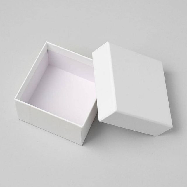 모던 선물상자 3p세트 12.5x12.5cm 화이트 기프트박스 크라프트상자 기념일 선물용박스 기념일선물상자