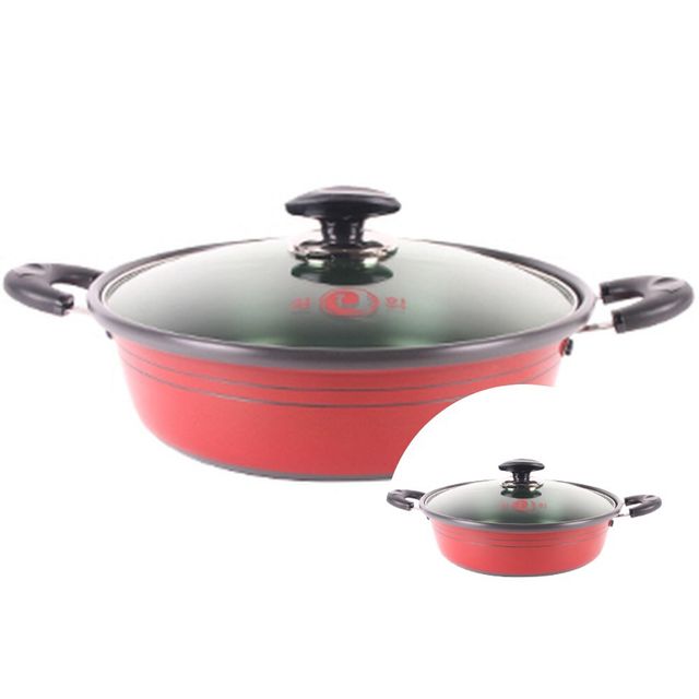 레드펄냄비 전골 28cm  오뎅탕 부대찌개냄비