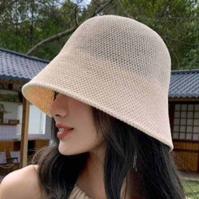 베이직 벙거지모자 둥근양동이 통풍 빈티지 패션모자
