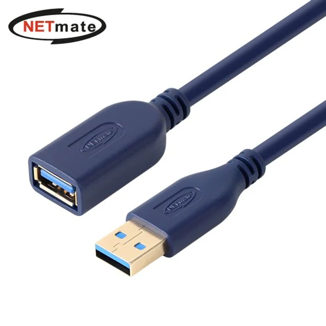 NM-UF305DB USB3.0 연장 AM-AF 케이블 0.5m 블루