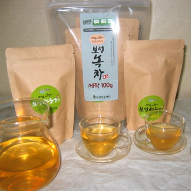 보성 세작 녹차 유기농 고급 선운제다 실속형 100g