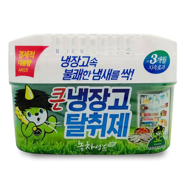 쿨샵 가정용 냉장고 탈취제 산도깨비 숫탈취제 냄새