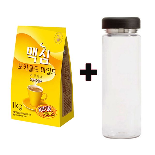 맥심 모카골드 믹스 1kgx1개+워터보틀