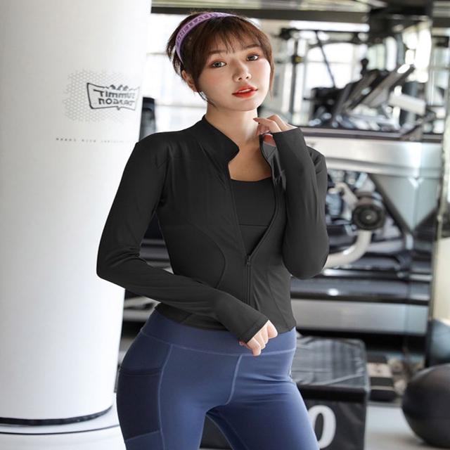 필라테스상의 여자헬스복 여자 트레이닝집업 요가집업