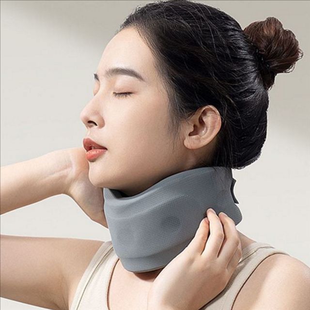 소프트목 목 보호대 휴대용 목 디스크 보호대 거북목 경추 지지대