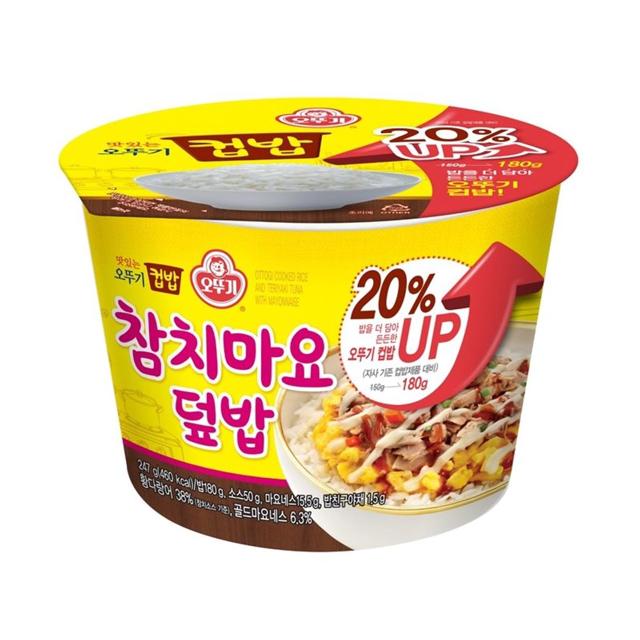 오뚜기 맛있는참치마요덮밥컵밥247g