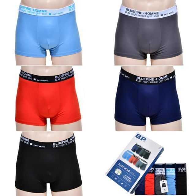 편안한 남성 5매입 착용감 드로즈 입체패턴 ZF 3D 팬티