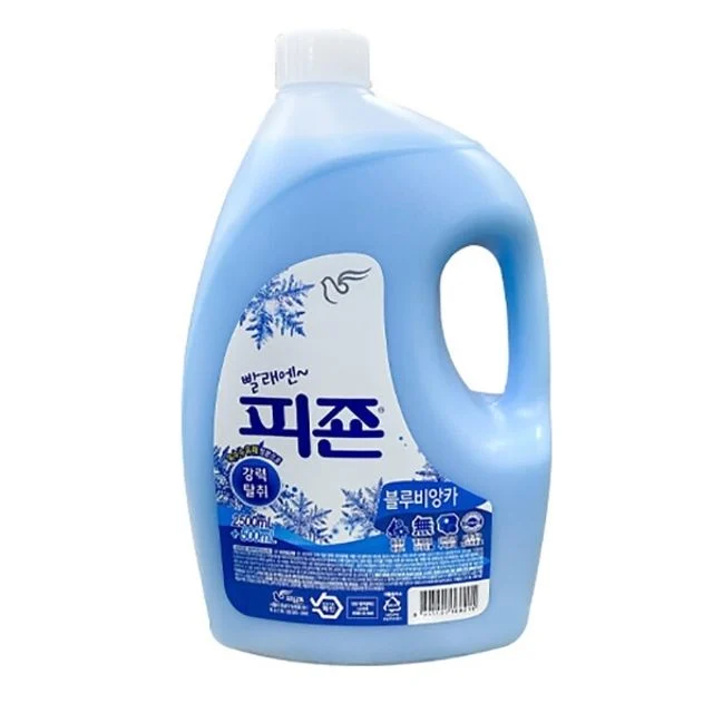 피죤 블루비앙카 용기 2500ml 대용량 섬유유연제
