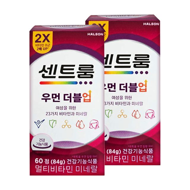 센트룸 우먼 더블업 1400mg x 60정 2박스