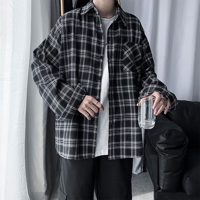 옥스포드 캐쥬얼 스트라이프 남자남방 남자셔츠 남방