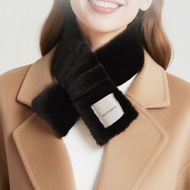 목도리 여성 머플러 숏퍼 넥워머 겨울 보들보들