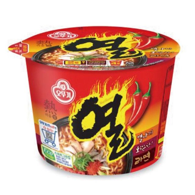 열라면 큰컵 105gx12개 박스 오뚜기