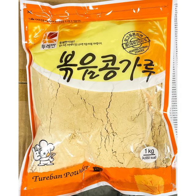 뚜레반 콩가루 볶은것 1k X10 콩국수용콩가루 가루 볶