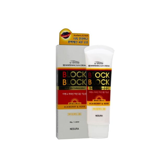 BTM 네슈라오뜨리블록선크림 80g