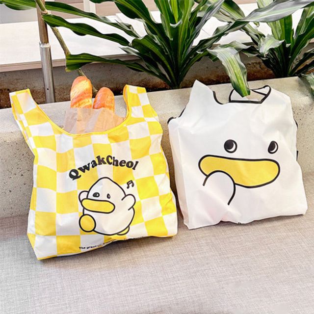 팬시 장바구니 마켓백 곽철이 디자인