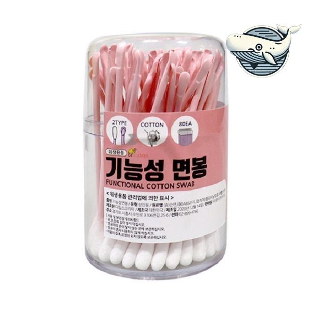 기능성 귀이개 면봉 위생면봉 세척용 꽃잎형