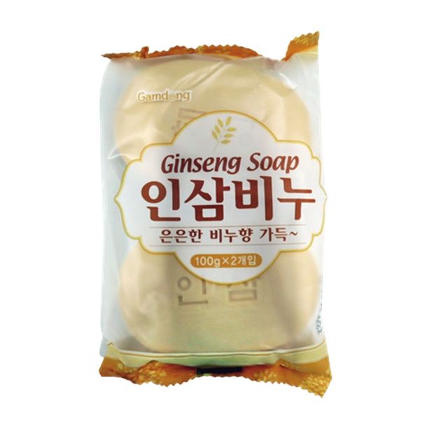 인삼 비누 2P 클렌징용인삼비누 향기좋은인삼비누 목