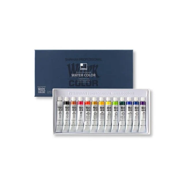 TBZ 신한)전문가용수채물감13색(7.5ml w.c)
