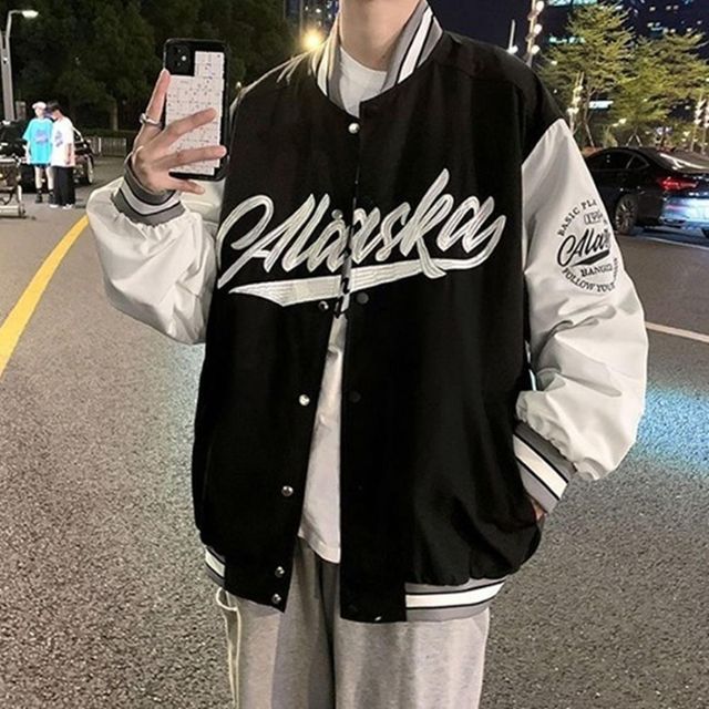 항공 봄버점퍼 남성 항공자켓 오버핏 자켓 롱점퍼 봄