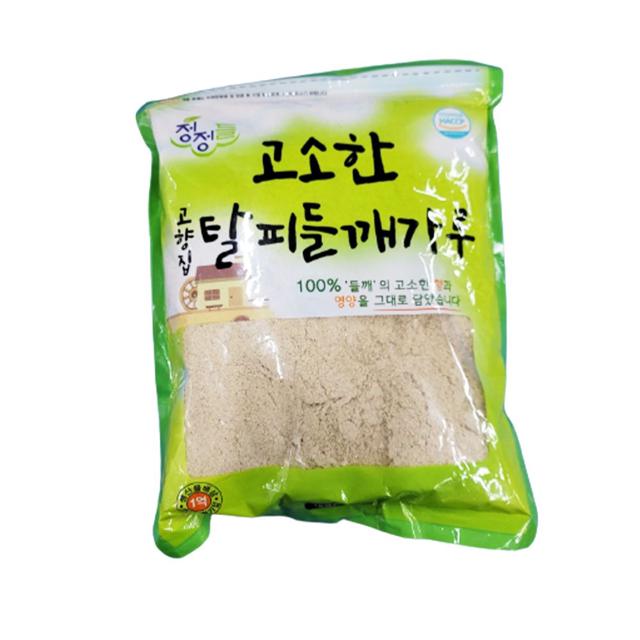 청정들 탈피 기피 백들깨 가루 1kg