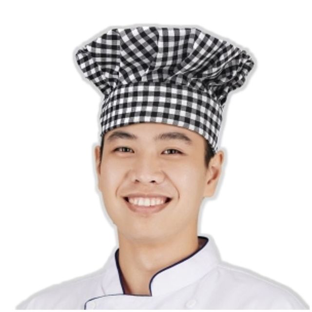 위생 주방모자 세트 요리사 쉐프 베이킹 모자 2p
