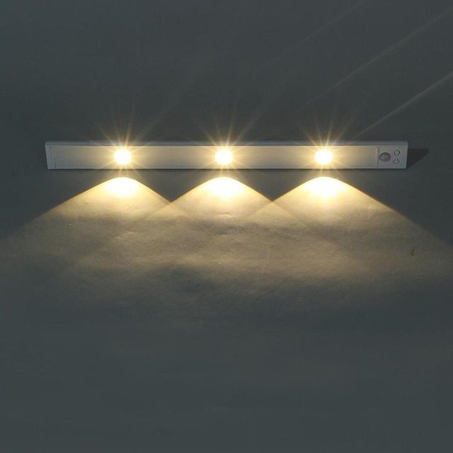 USB충전 무선 LED 센서등 (40cm 화이트)