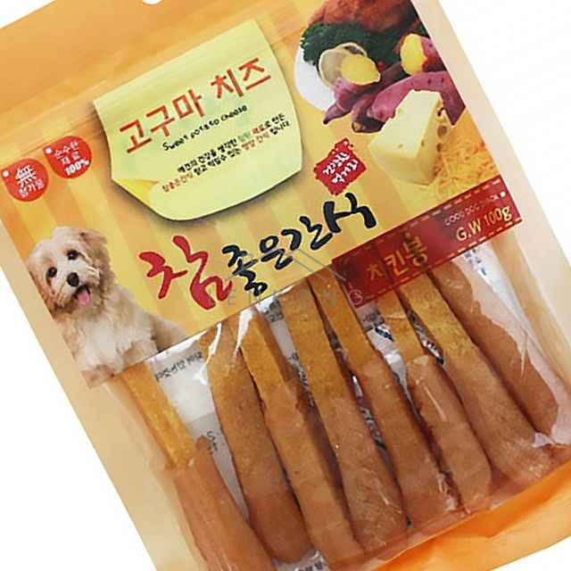개간식 강아지고구마간식 반려견간식 치킨봉