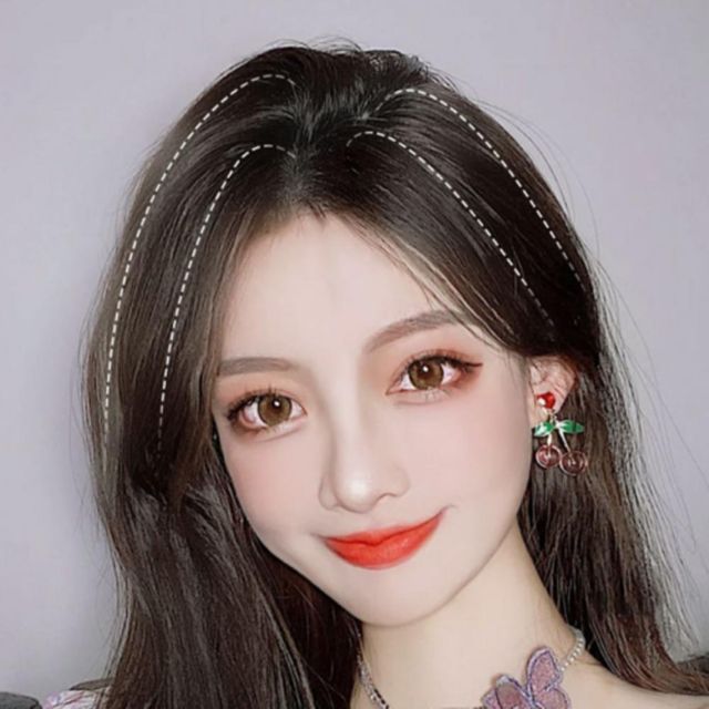 볼륨 부분가발 붙임머리 헤어피스 롱 똑딱이 여자