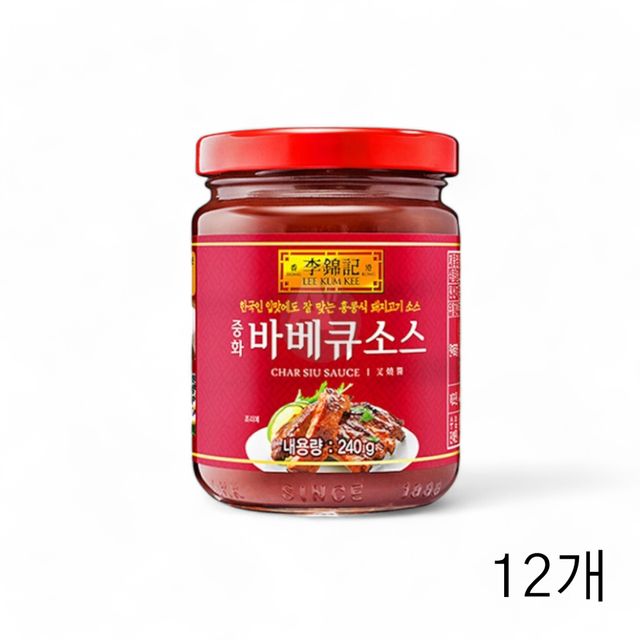 WL 오뚜기 이금기 중화바베큐소스 240g X12개 큐 양념소스 치킨소스 바베큐 닭꼬치소스